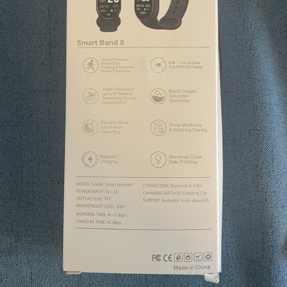 M8 Smart Band 8, New in box - Picture 2 of 2